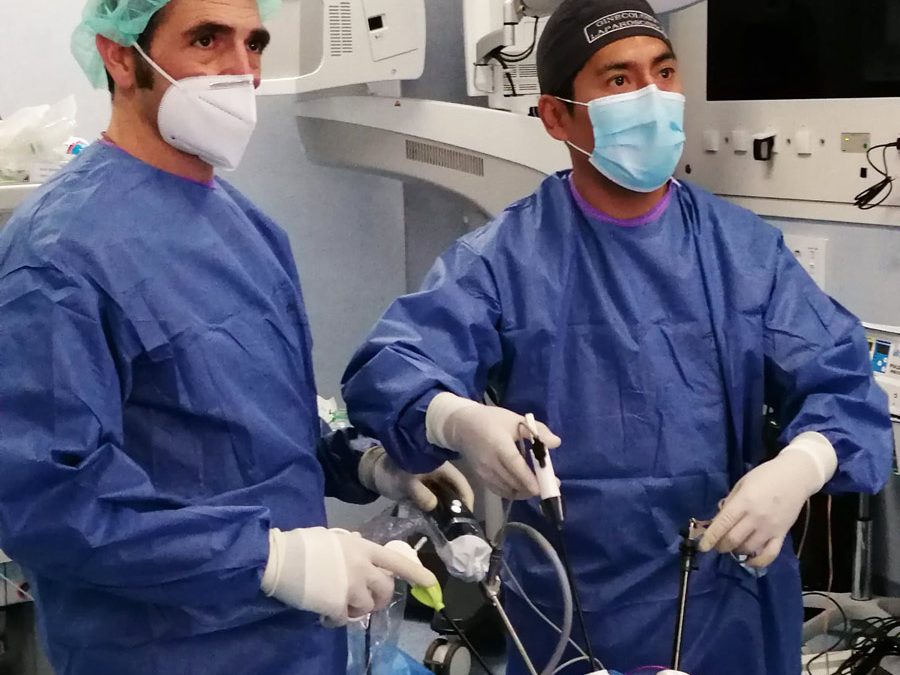 El equipo de Ginecologia del Dr. Ierullo realiza cirugia laparoscopica de alta complejidad